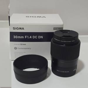 Sigma 30mm f1.4 DC DN