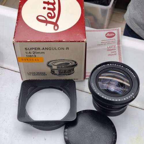 LEITZ SUPER-ANGULON-R 21MM F4 FULL SET