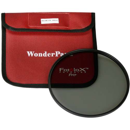 Fotodiox Pro 186mm Slim CPL Filter - Circular Polarizer Filter for WonderPana XL
