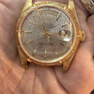 勞力士 Rolex Day-Date 18078 黃金 18K 金 電腦面 紀念面 羅馬軌道圈 淨錶頭 $78888