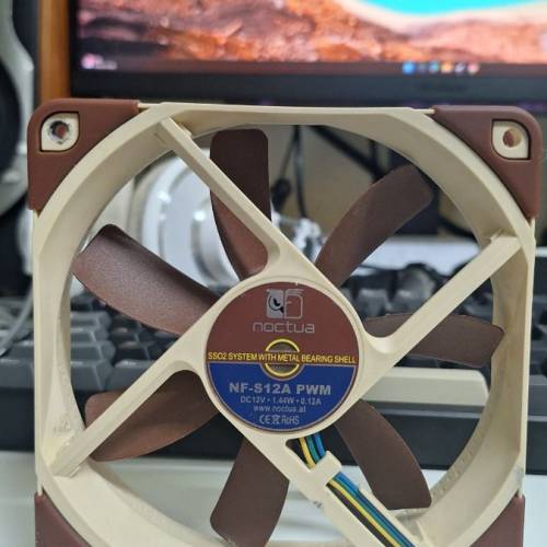貓頭鷹NOCTUA NF-S12A PWM 風扇