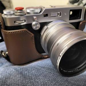 Fujifilm x100f +3粒Fujifilm原廠電池 (香港行貨) **如要廣角鏡加$500元