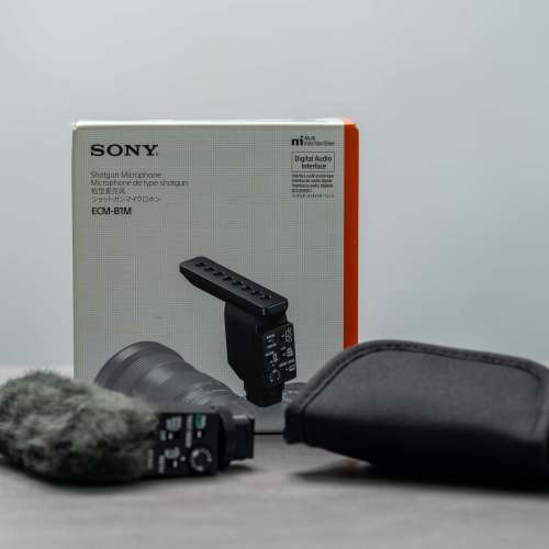 Sony ECM-B1M 數位槍型麥克風 (香港行貨/過保/有盒齊配件)