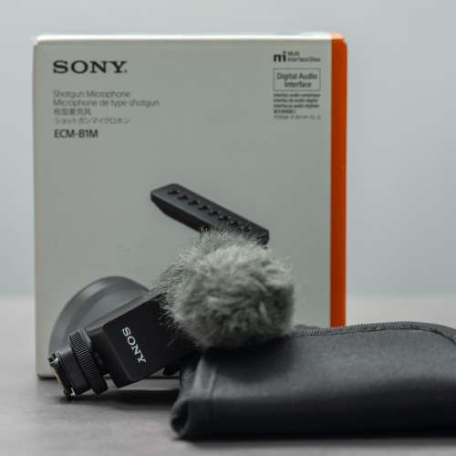 Sony ECM-B1M 數位槍型麥克風 (香港行貨/過保/有盒齊配件)