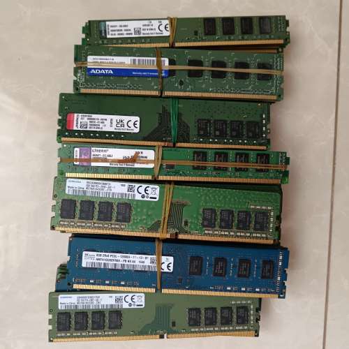 大量PC DDR4 8GB 拆機Ram