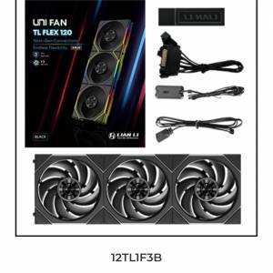 (一共七把, 6x反葉 & 1x正葉) Lian LI 新款FLEX TL120 ARGB 黑色 （有單香港代理有...