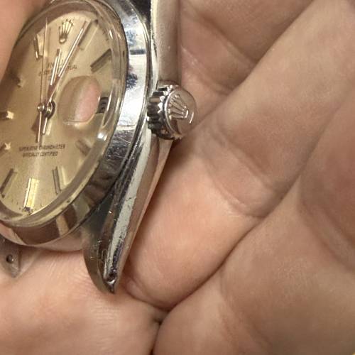 平玩ROLEX😆 真鬚假牙 1500  原裝面 原裝殼 原裝錶的 原裝膠鏡 原裝光圈 瑞士ETA283...