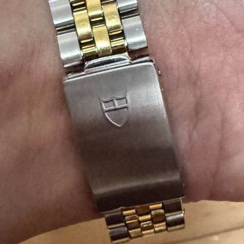 好𠃊新凈🤣 Tudor 74033 金鋼 鑽石字 勞的勞底 34mm 水晶玻璃 $6999