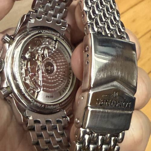 【稀有飛行錶】浪琴 Longines 林白系列 自動計時