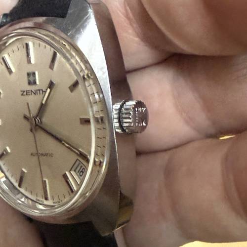 【稀有歷史客製款】1974年古董真力時 Zenith Surf 自動上鍊機械錶 (Ref. 01.1290.2...
