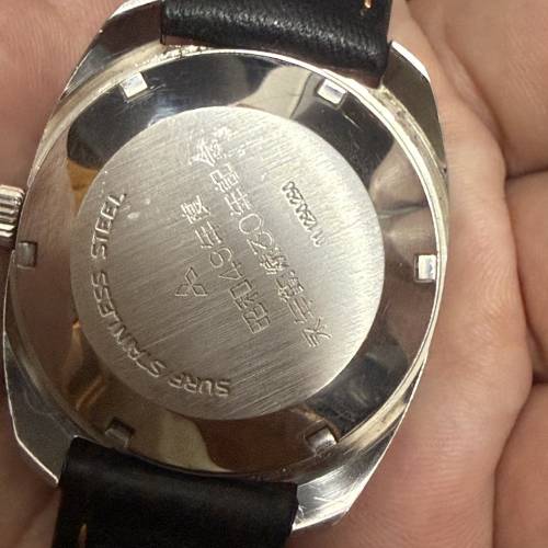 【稀有歷史客製款】1974年古董真力時 Zenith Surf 自動上鍊機械錶 (Ref. 01.1290.2...