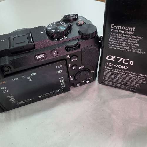 #2851 - Sony A7C II Body (淨機身) ILCE-7CM2 黑色 平行進口 99%新
