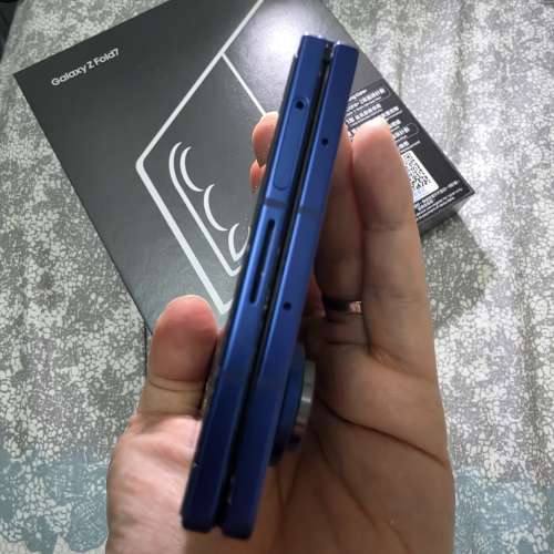 行貨Samsung Fold 7 512gb 藍色