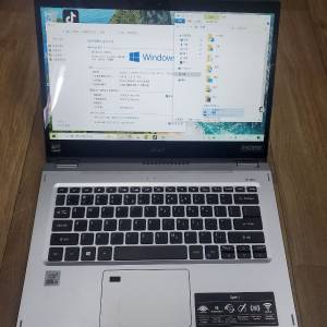 Acer Spin3 翻轉二合一筆電 i5‑1035G1｜觸控螢幕＋原裝手寫筆 Thunderbolt3