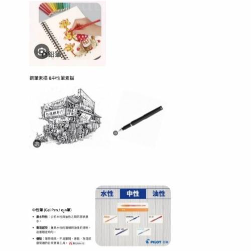 一枝筆能畫素描