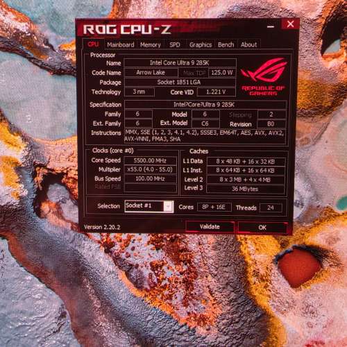 ROG 電競電腦主機 CORE9 285k,ASUS RTX5070