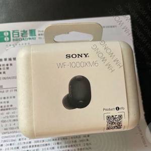 [百老匯正本單] SONY WF-1000XM6 全新未拆 (黑色) 全新行貨 XM6/M6 藍芽降噪耳機