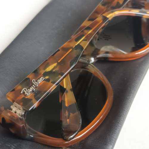 ​【經典 Vintage】美產博士倫 B&L Ray-Ban Bohemian (W1414) 玳瑁框太陽眼鏡 Fram...