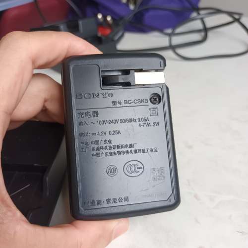 ​【Sony 原廠座充】BC-CSN / BC-CSNB 相機充電器 (專用 NP-BN1 電池)