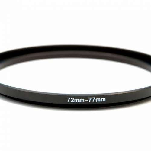 72mm - 77mm Aluminum Step-Up Ring (濾鏡接環)
