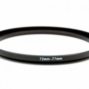 72mm - 77mm Aluminum Step-Up Ring (濾鏡接環)