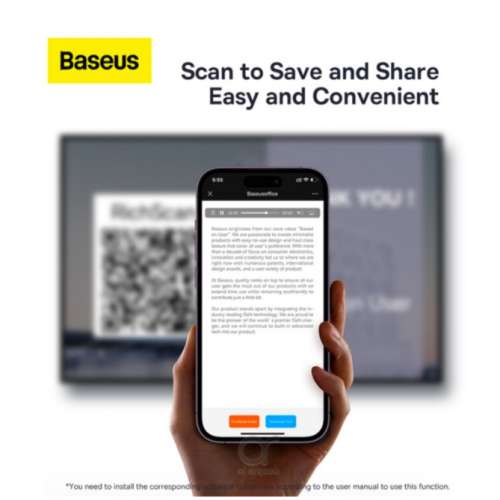 Baseus  AI Intelligent Wireless Presenter -DUAL Laser Digital/Physical