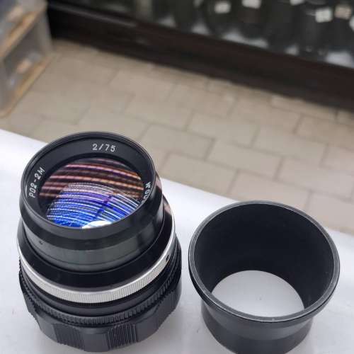 PO2-2M 75MM F2 00字頭 MOVIE LENS M42 MOUNT