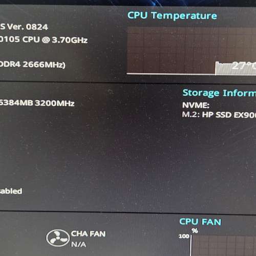 Intel 10105 Asus H510 Kingston 16GB HP 500G SSD