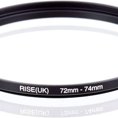 RISE(UK) 72mm - 74mm Aluminum Step-Up Ring (濾鏡接環)