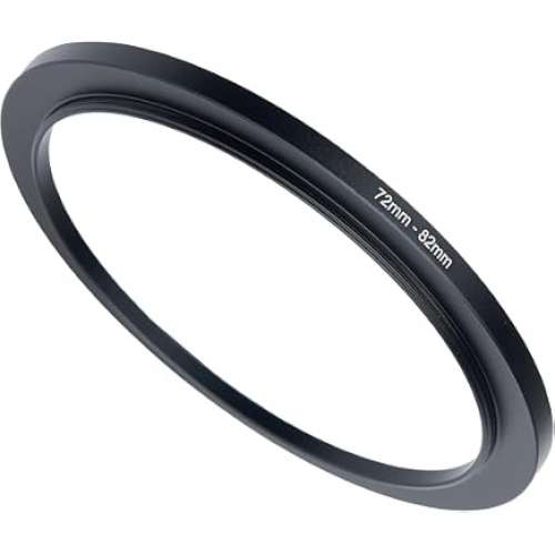 72mm - 82mm Aluminum Step-Up Ring (濾鏡接環)