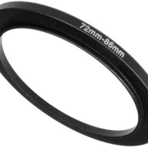 72mm - 86mm Aluminum Step-Up Ring