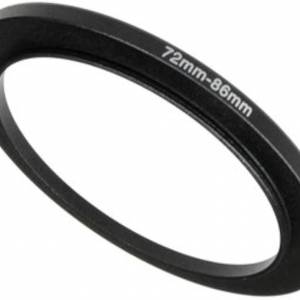 72mm - 86mm Aluminum Step-Up Ring