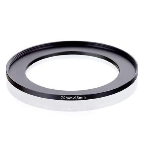 72mm - 95mm Aluminum Step-Up Ring (濾鏡接環)