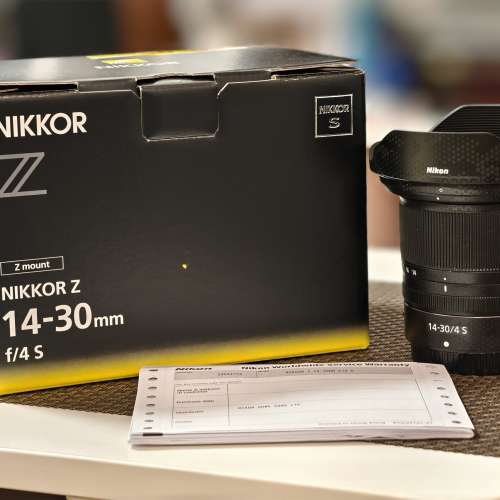 Nikon Nikkor Z 14-30MM F/4 S只用過一次(行貨),not sony,canon