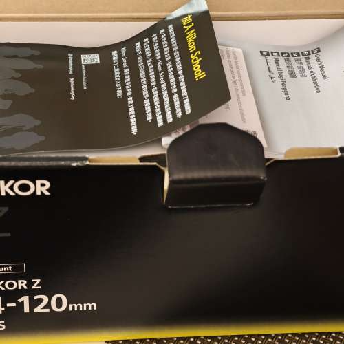 Nikon Nikkor Z 24-120MM F/4 S只用過三次(行貨),not canon,sony