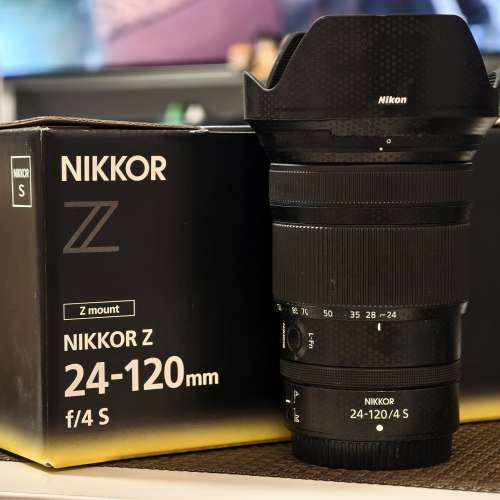 Nikon Nikkor Z 24-120MM F/4 S只用過三次(行貨),not canon,sony