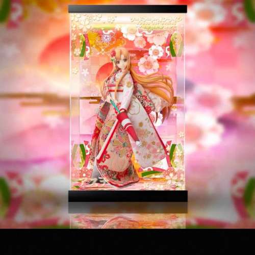 FuRyu 吉德&times;FNEX 刀劍神域 SAO 1/4 亞絲娜 日本人形 連 移不動display盒