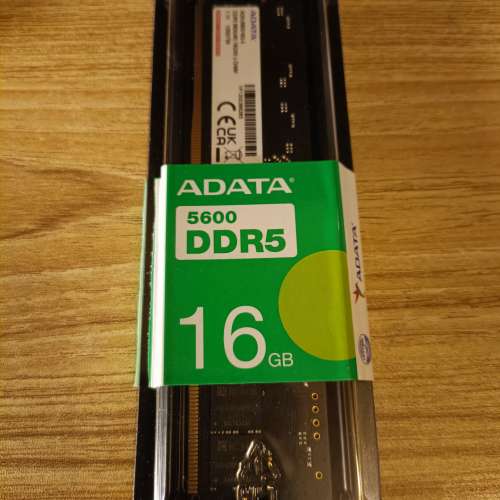 行貨終身保Adata 5600mhz 16gb ddr5 ram