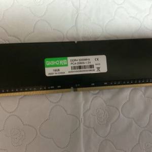 GASHO DDR4 3200MHz 16GB RAM