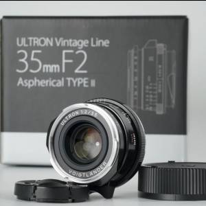 Voigtlander Ultron Vintage Line 35mm F2 Aspherical TypeII VM 二代
