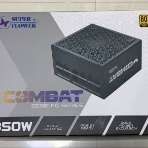 Super Flower Combat FG 80 PLus Gold 850W ATX3.1 全模組電源供應器 火牛 SF-850C...