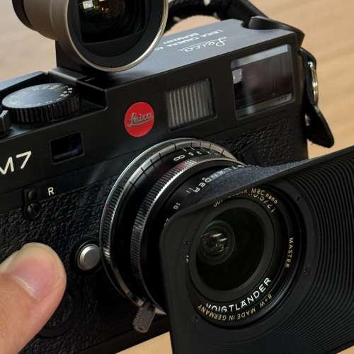 Contax 21mm viewfinder  zeiss G1 G2 日本制 廣角 鏡頭取景器 leica nikon fujifi...