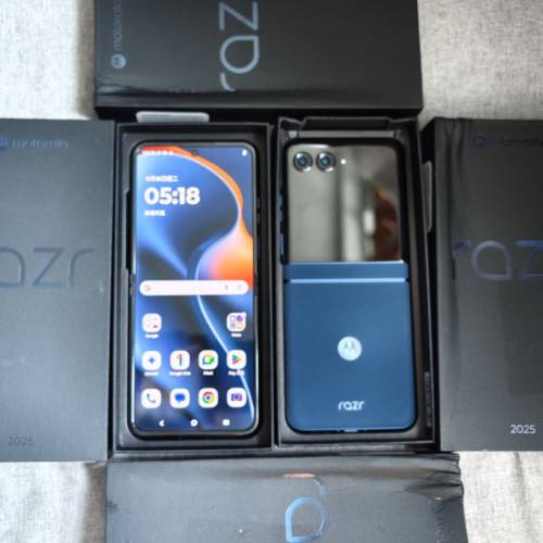 全新Motorola Razr 60 8+256GB 歐美版支持5G
