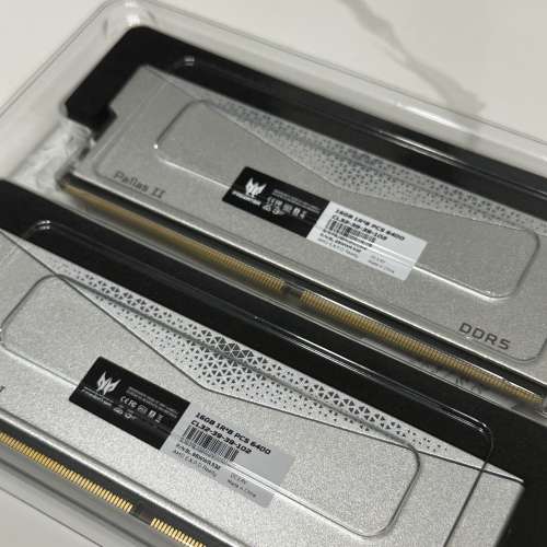 Acer Predator Pallas II 32GB (2 x 16GB) DDR5 6400Mhz C32