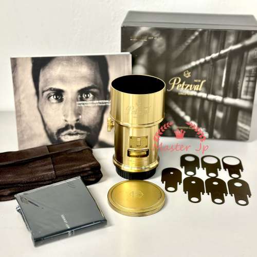 (二手)❗️ Lomography PETZVAL 85mm F2.2 for Canon EF Art Lens Brass 黃銅鏡頭 ...