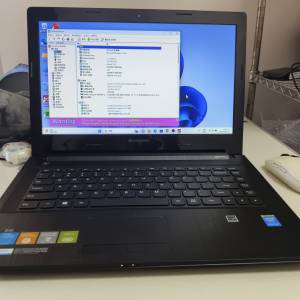 外觀新淨 Lenovo G40-30手提电腦， Pentium N3540 4G ddr3 120G ssd wifi BT 連火牛&prime;