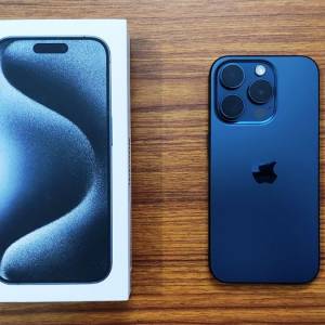 iPhone 15 Pro 128GB 藍色 港行