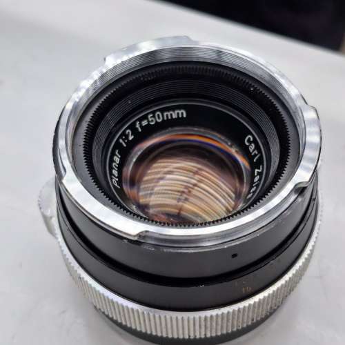 CONTAREX CARL ZEISS PLANAR 50MM F2 BLACK