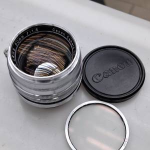 CANON 50MM F1.5 LTM