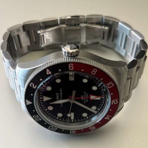 Timex 紅黑圈自動GMT，特價$1999